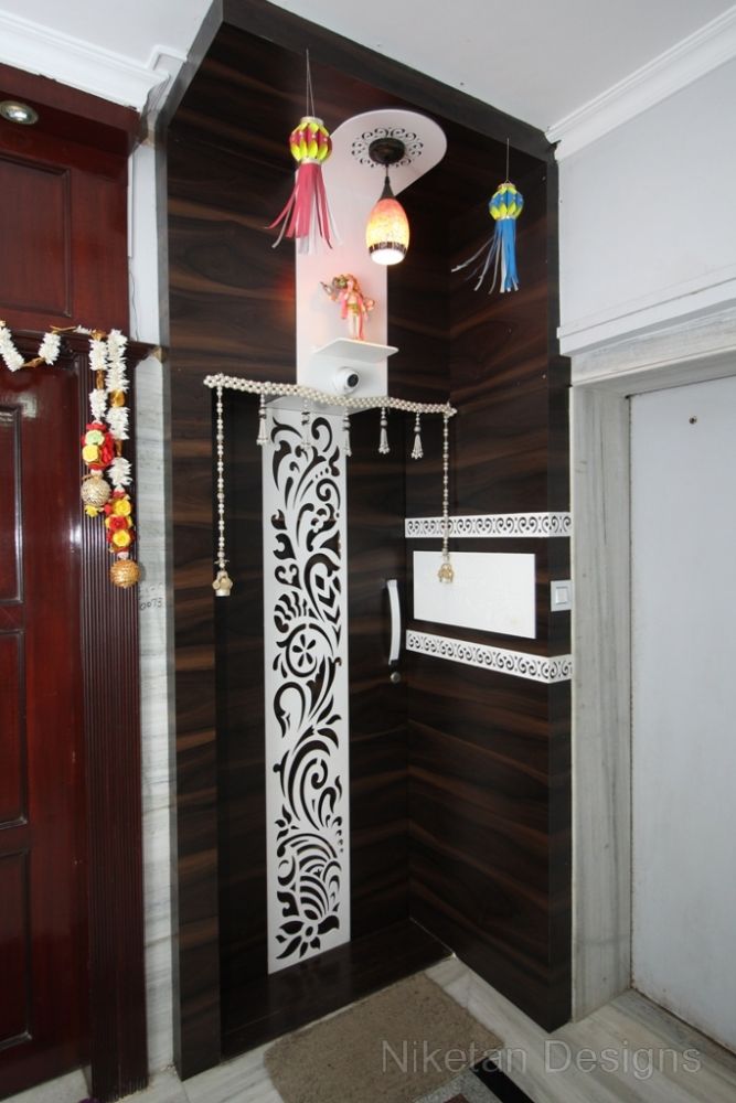 Niketan's Innovative and modern interior design concept for the main door